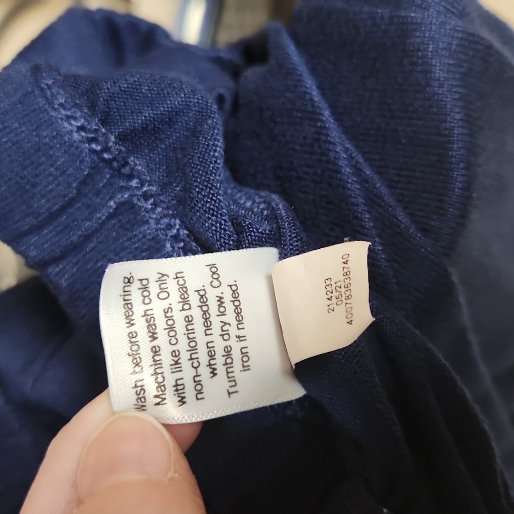 Sonoma Women's Size Petite Large Blue Pajamas/Lounge Set, EUC - Picture 10 of 10